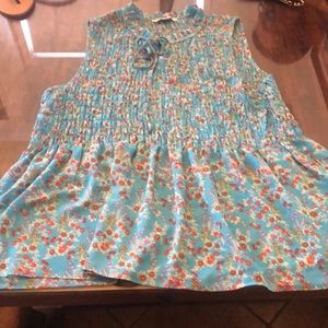 Rose and olive womens blouse